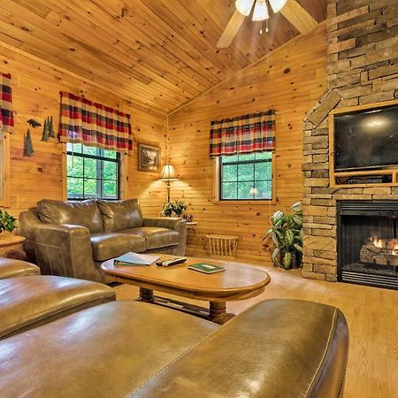 Bryson City Cabin In Smoky Mountains With Hot Tub! מראה חיצוני תמונה