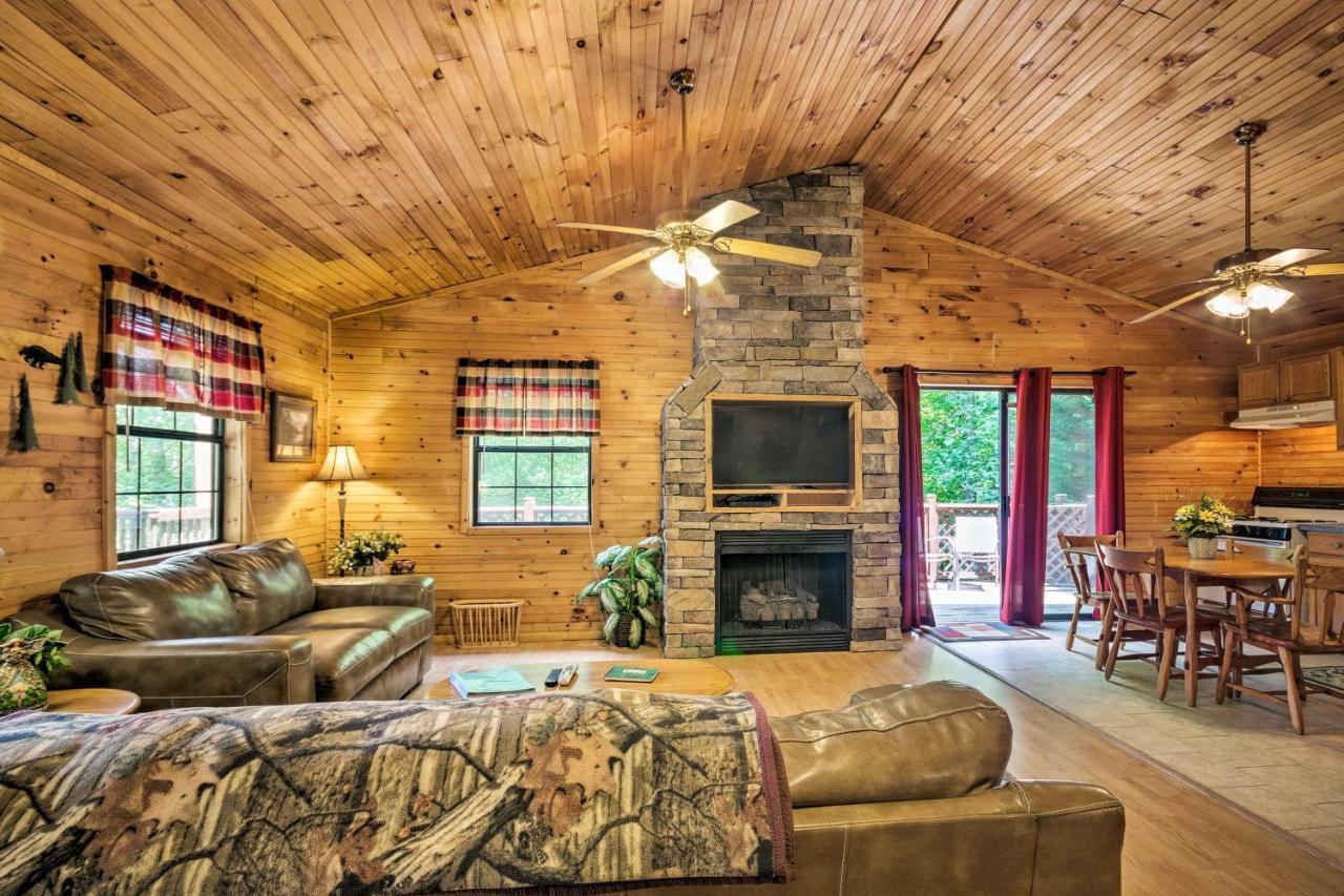 Bryson City Cabin In Smoky Mountains With Hot Tub! מראה חיצוני תמונה
